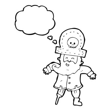 korsan Kaptan Kırmızı sakallı