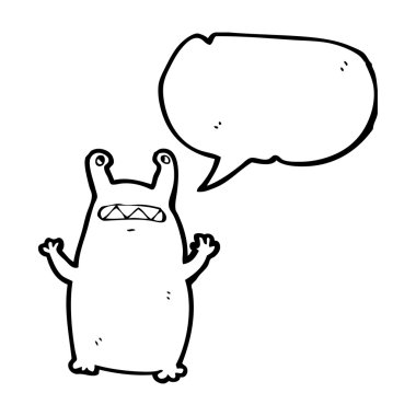 uzaylı sümüklüböcek canavar