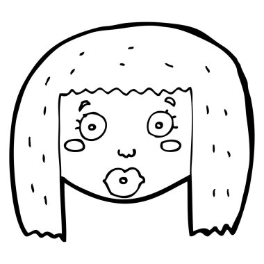 şaşırmış kadın