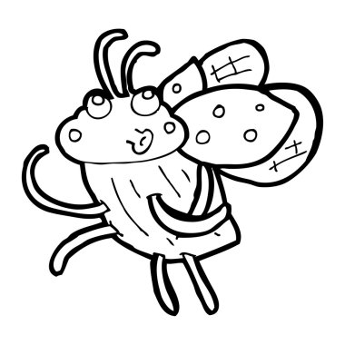 karikatür uğur böceği