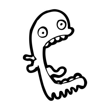 hayalet çizgi film çığlık