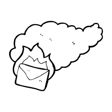 çizgi film yazma zarf