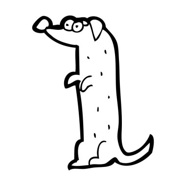 Komik köpek.