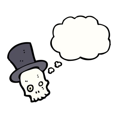 Funny halloween kafatası