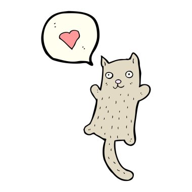 komik kedi aşık