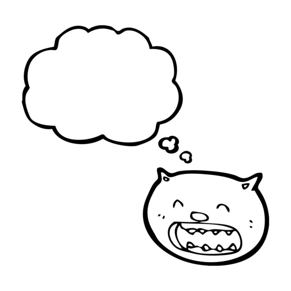 大声的猫 — 图库矢量图片