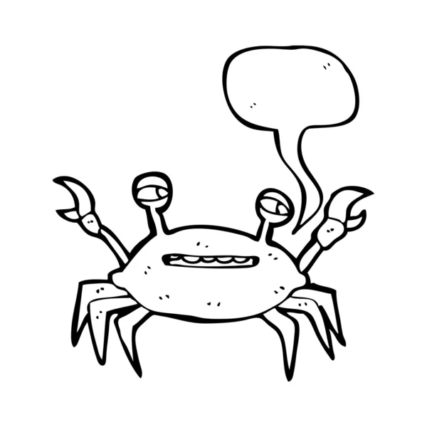 Krabbe – stockvektor