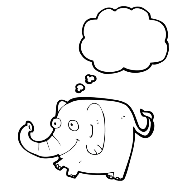 Éléphant — Image vectorielle