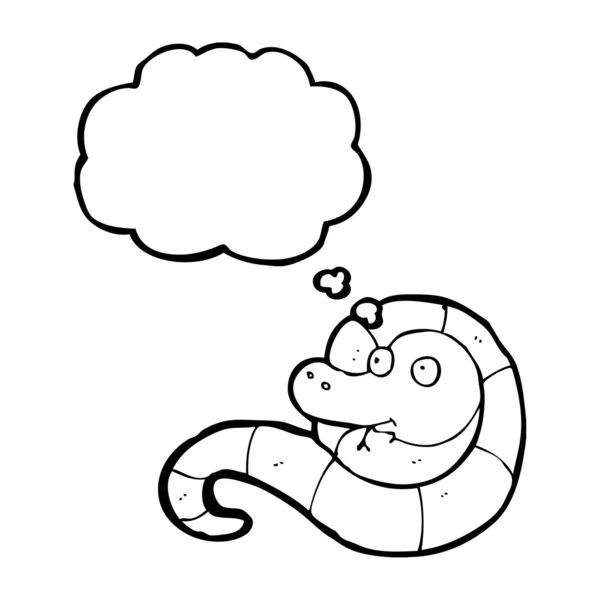 Serpent amical — Image vectorielle
