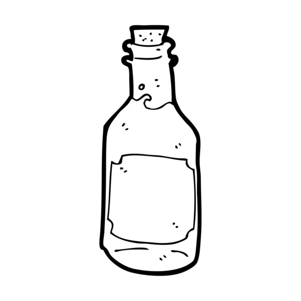 Rom flaska — Stock vektor