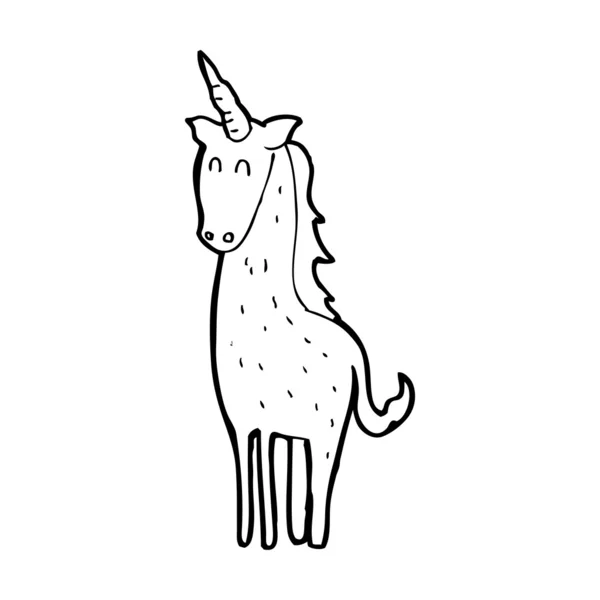 Unicornio de dibujos animados — Archivo Imágenes Vectoriales