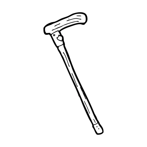 Bâton de marche — Image vectorielle