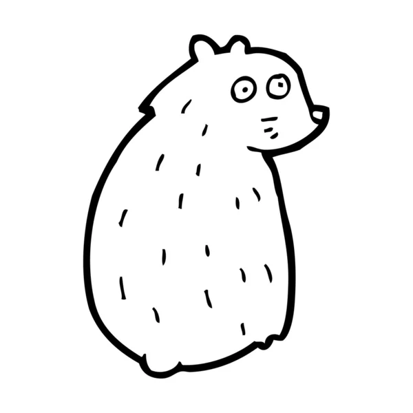 Hamster dessin animé — Image vectorielle