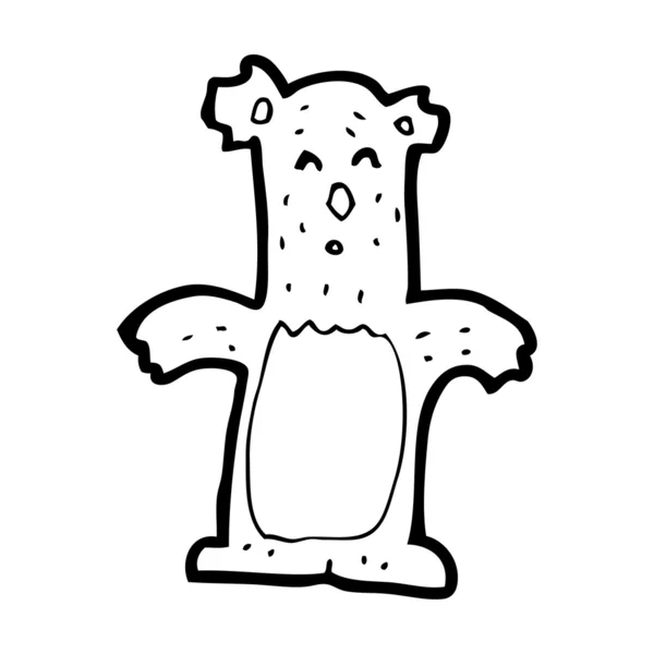 Urso dos desenhos animados — Vetor de Stock