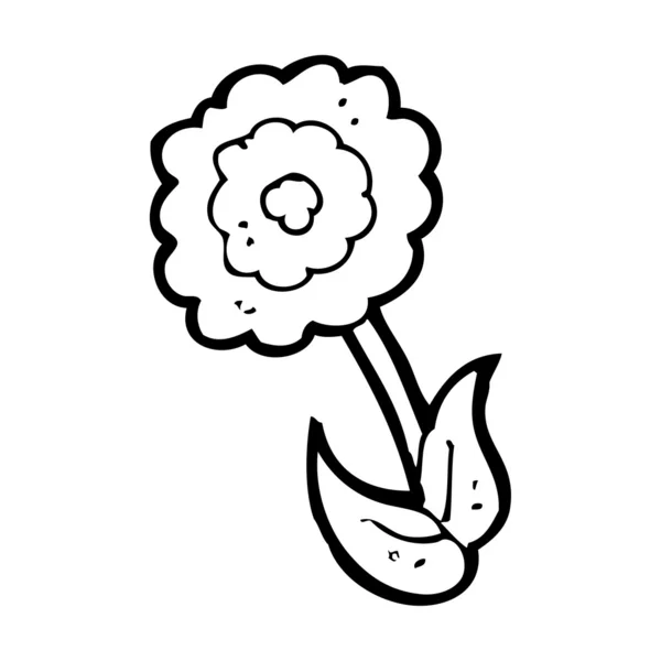 Cartoon bloem — Stockvector