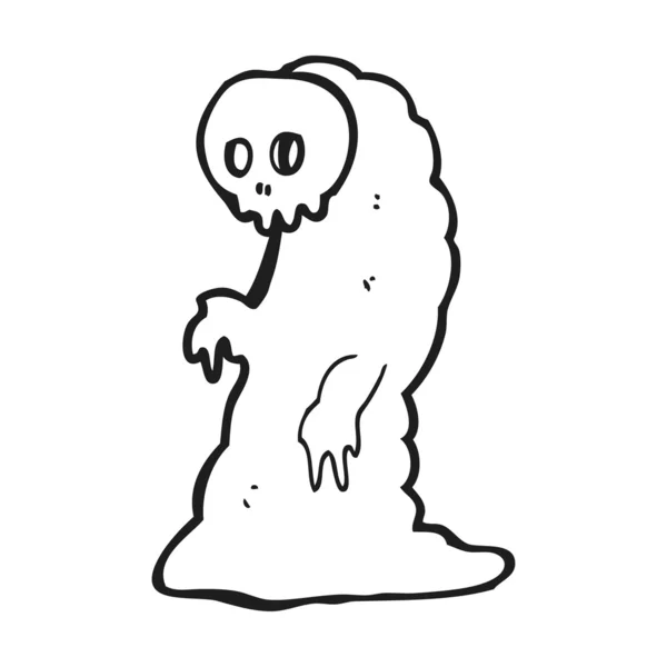 Spooky ghoul cartoon — Stock vektor