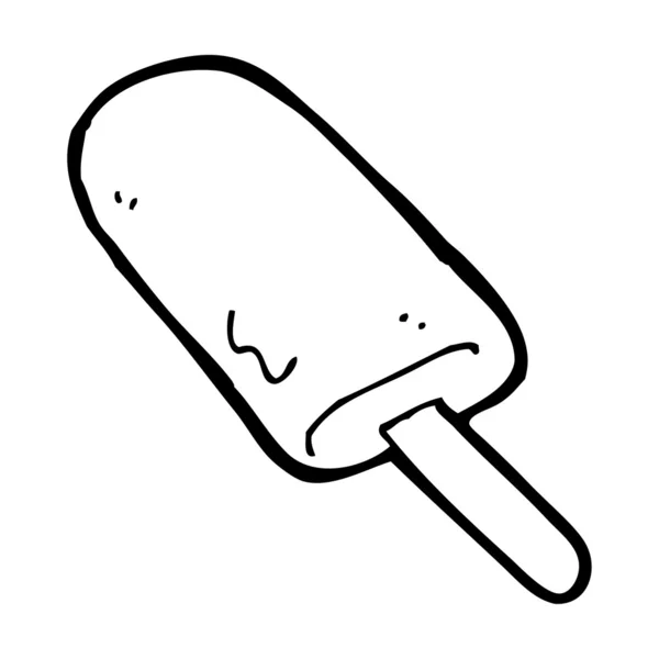 Cartoon ice lolly — Stock Vector