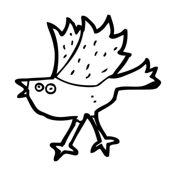 Seagull illustration — Stock Vector