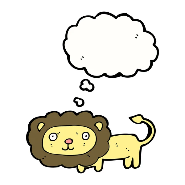 Mignon lion — Image vectorielle