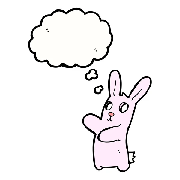 Lapin rose — Image vectorielle