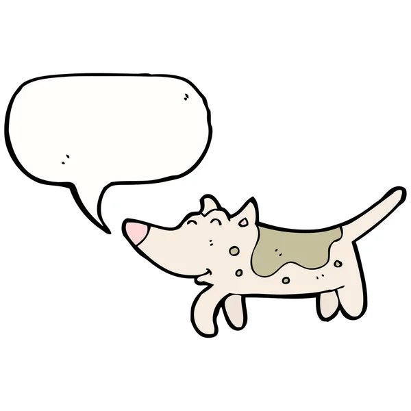 Pequeño perro — Vector de stock