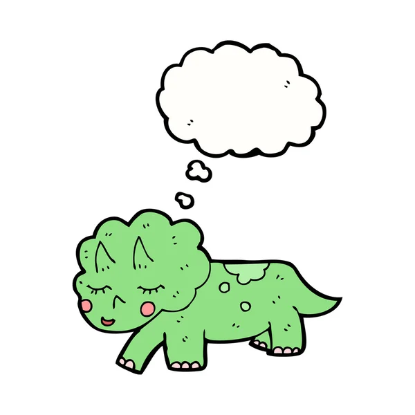 Sevimli dinozor — Stok Vektör