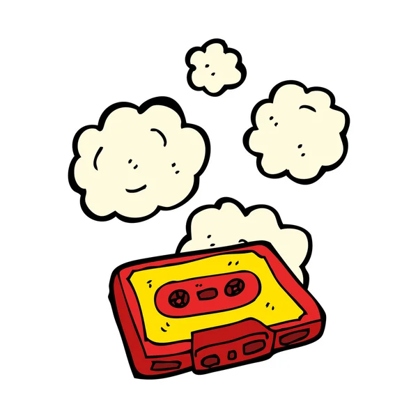 Oude cassette tape — Stockvector