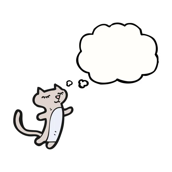 猫唱歌 — 图库矢量图片
