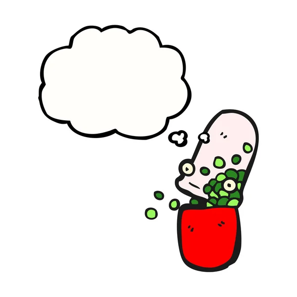 Pilule médicale — Image vectorielle