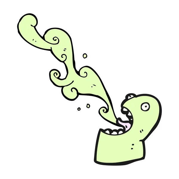 Fantasma verde — Vector de stock