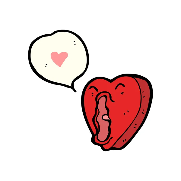 Funny love heart Vector Graphics
