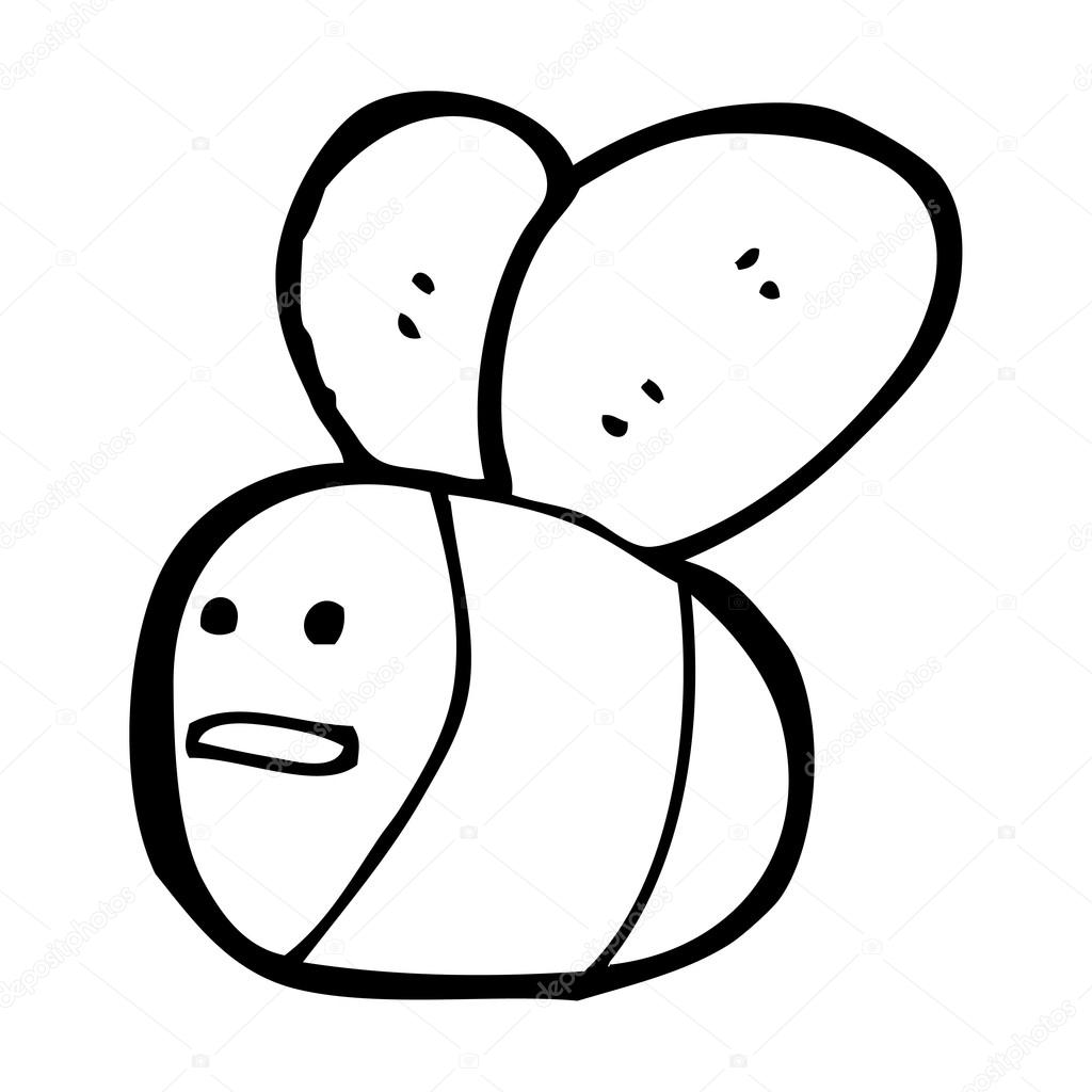 cartoon bumble bee | 图库矢量图像08 lineartestpilot #20414917