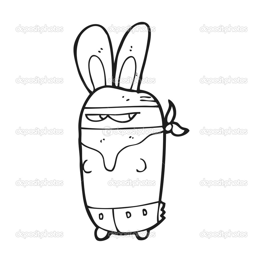 cartoon bunny bandit