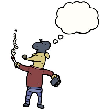 Sigara köpek bere takan