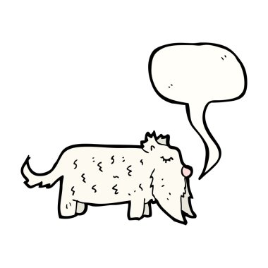 karikatür yayla terrier