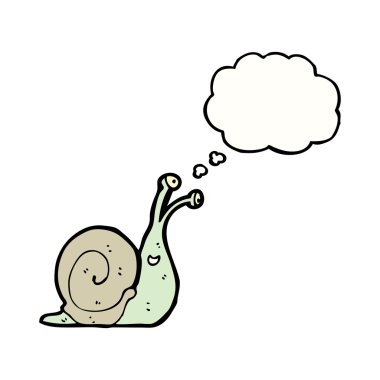 karikatür salyangoz