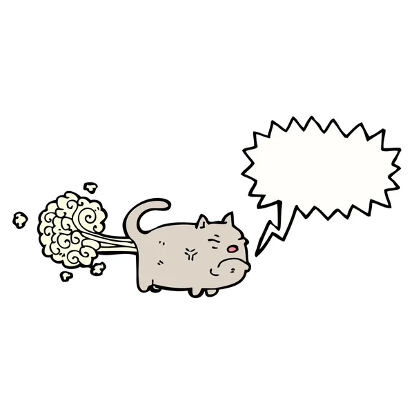 Farting katt — Stock vektor
