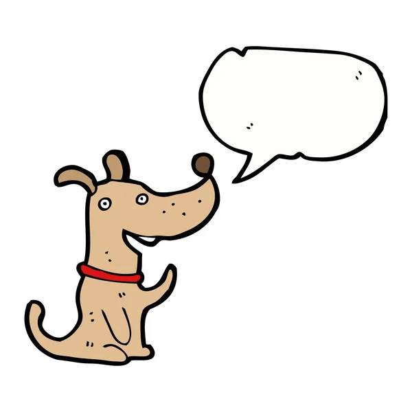 Sprechender Hund — Stockvektor