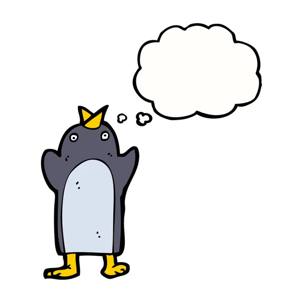 Vicces pingvin — Stock Vector