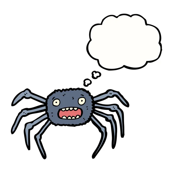 Испуганный паук — стоковый вектор