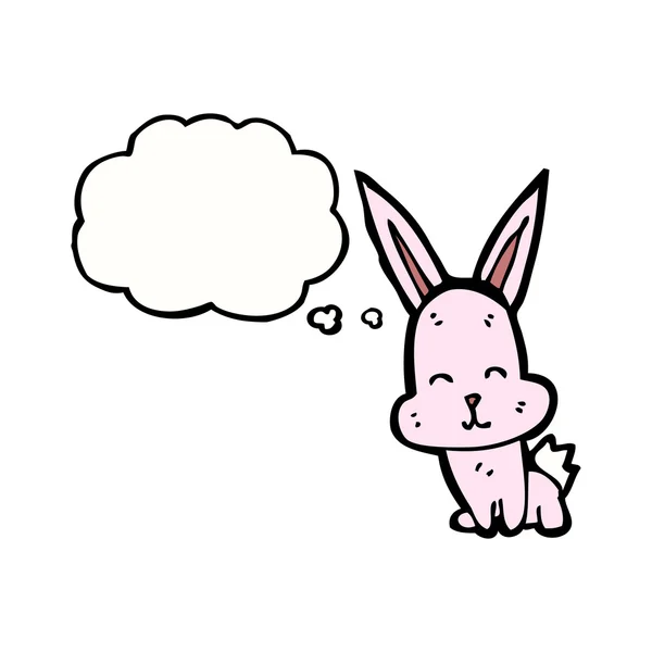 Lapin rose — Image vectorielle