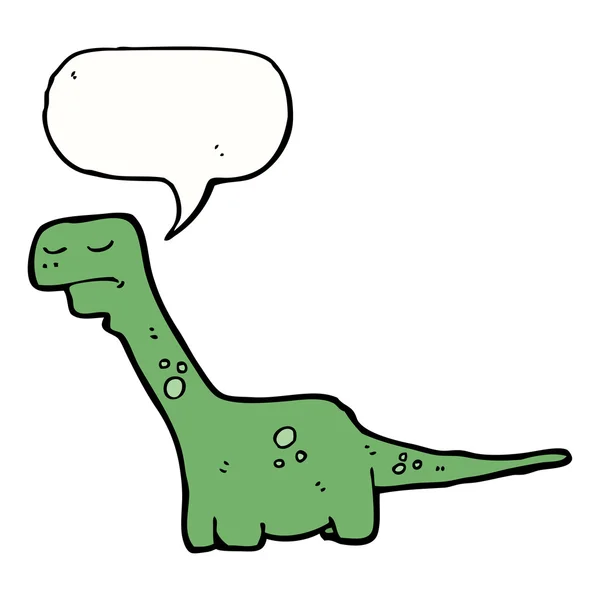 面白い恐竜 — ストックベクタ
