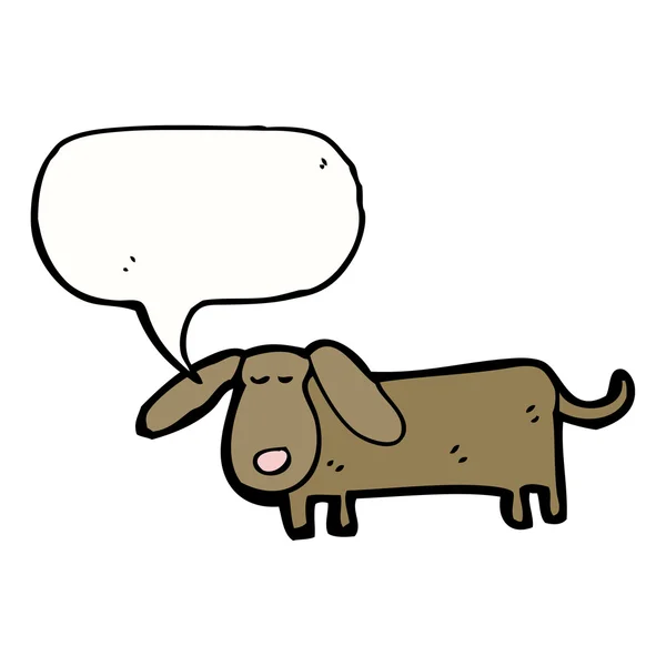 Cão falante —  Vetores de Stock