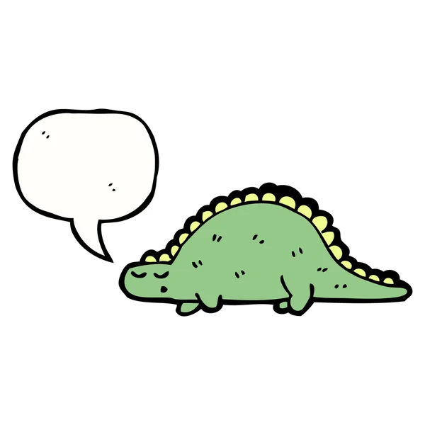 Зелений динозавр — стоковий вектор