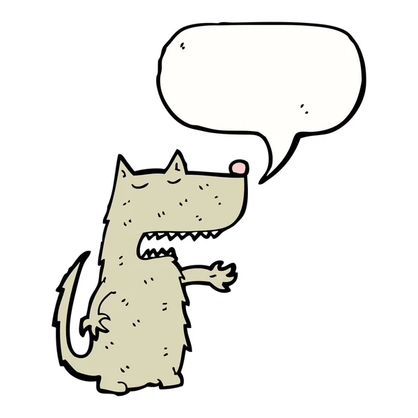 Gros méchant loup — Image vectorielle