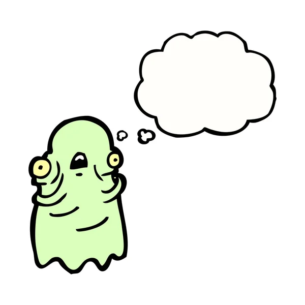 Fantasma verde — Vector de stock