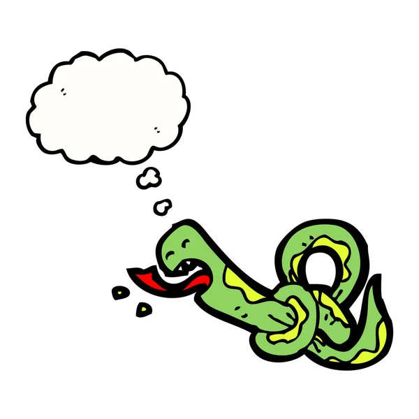 Serpiente anudada — Vector de stock