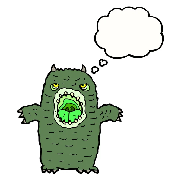 Groene monster — Stockvector