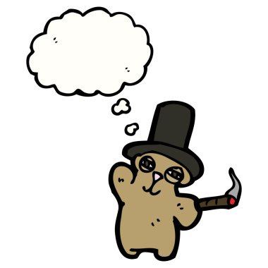 puro ile zengin bir oyuncak ayı