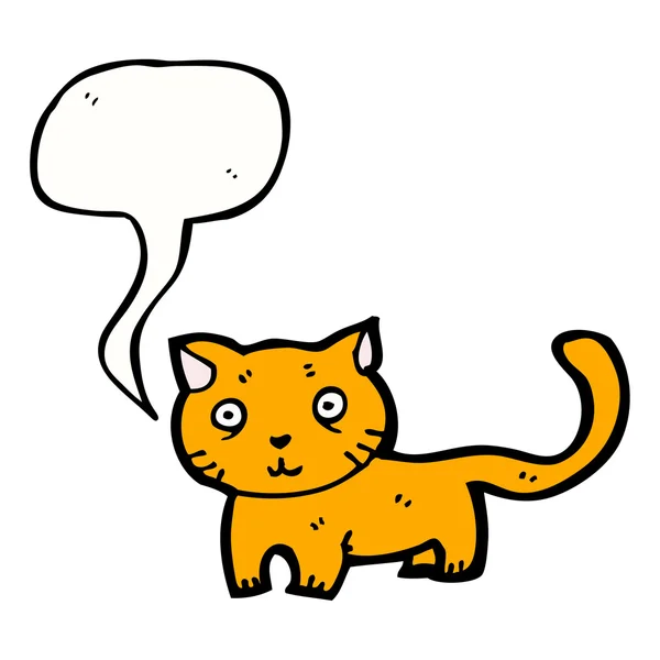 Funny kočka面白い猫 — Stockový vektor